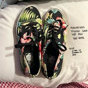 Vans Women's Hawaiian Floral Lace-Up Shoes